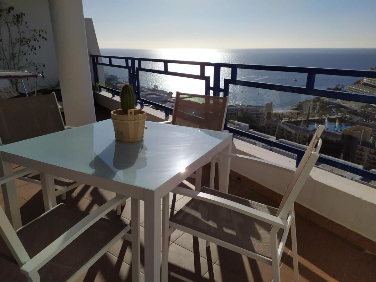 Ocean View Apartment In Taurito, Mogan - Top Floor מראה חיצוני תמונה