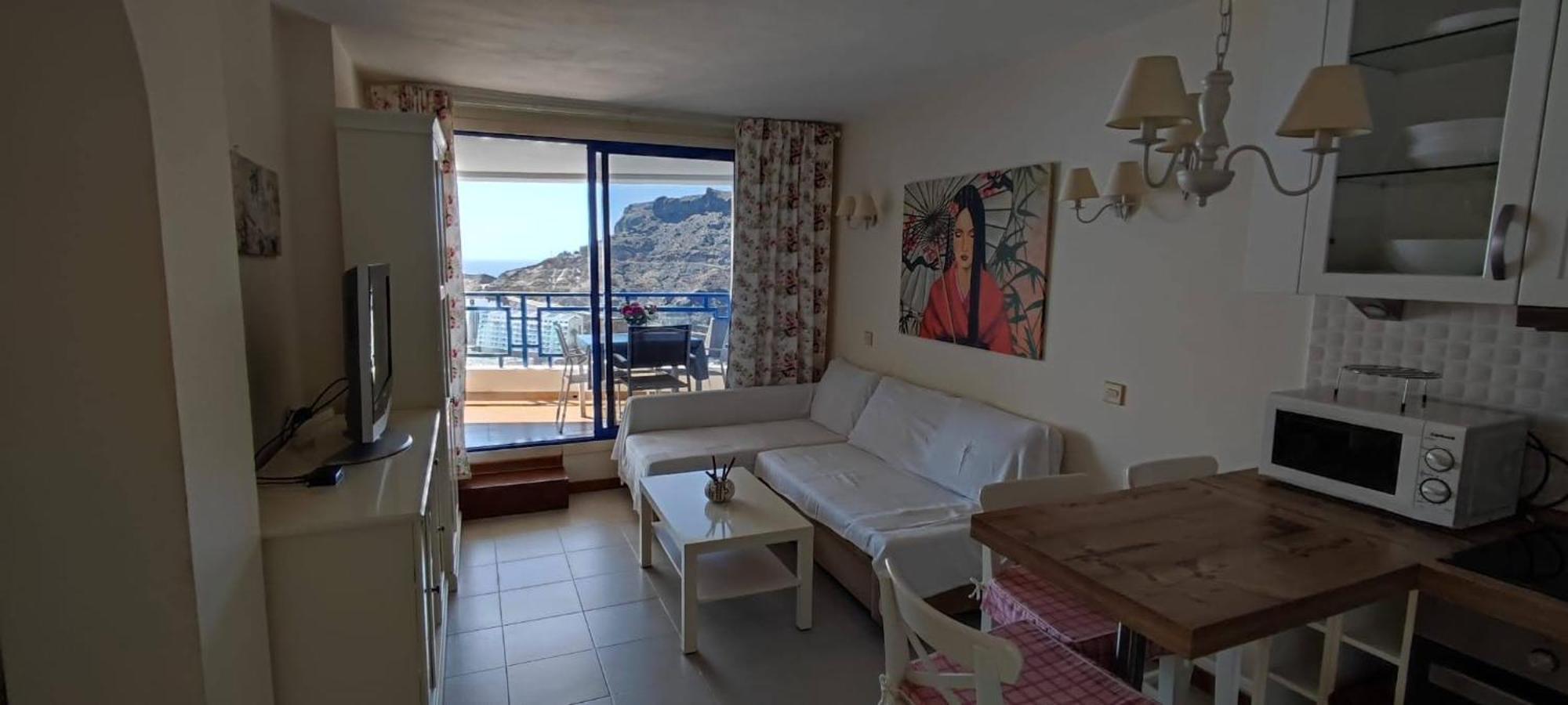 Ocean View Apartment In Taurito, Mogan - Top Floor מראה חיצוני תמונה
